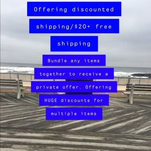 Buy one get one 50% off equal or less on❗️listings